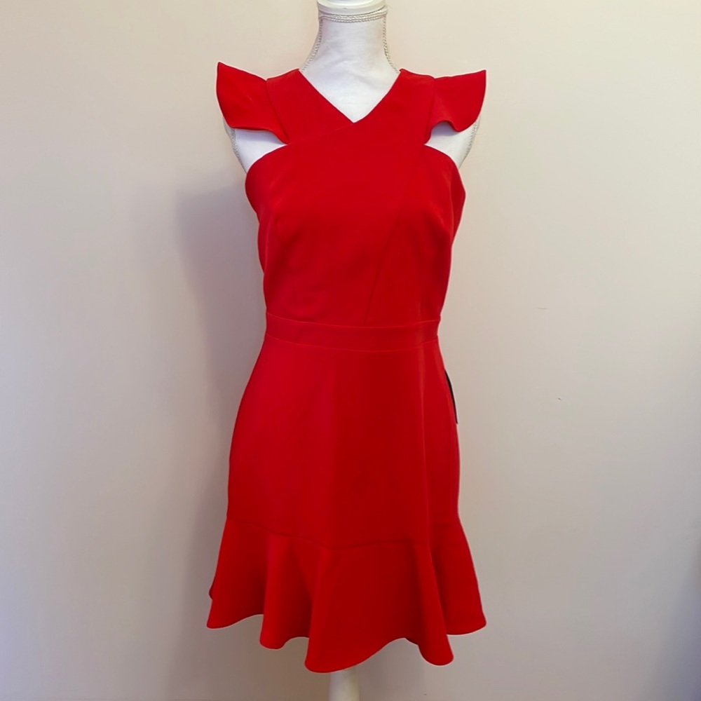 Chelsea 28 Red fitted Dress size M